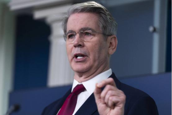 美国财长：美参议院准备授予特朗普，以对华征收最高500%关税
 
美国财长贝森特