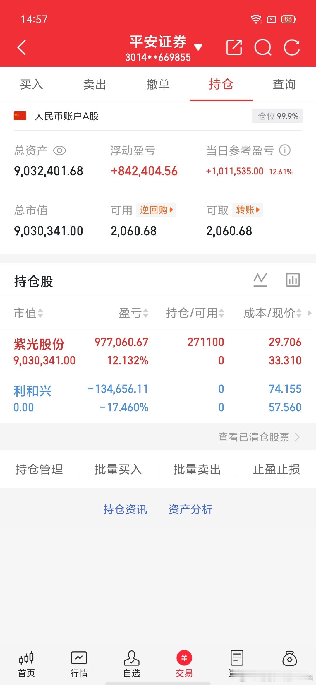 交易更新《第38天》：不要盲目跟风，拒绝马后炮！挑战一年翻6倍，本金300W，做