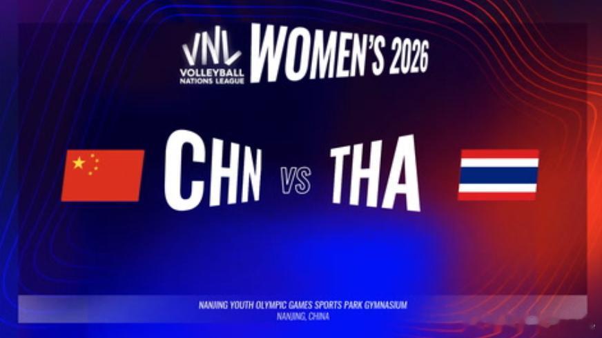 排球 2026年世界女排联赛 📊 中国队与泰国队，VNL赛事上的交手战绩，中国