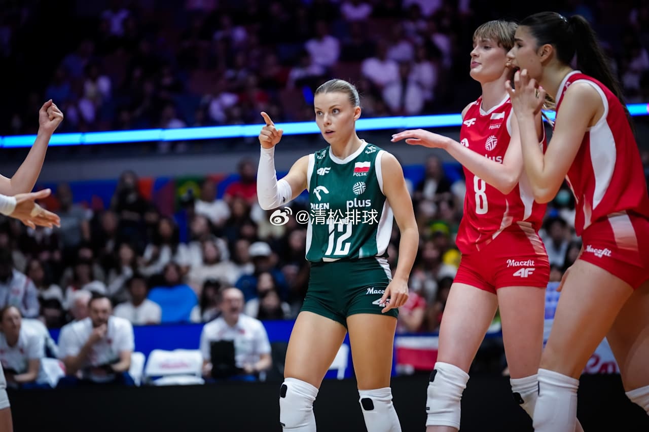 2026年世界女排联赛日本大阪站波兰女排vs巴西女排 第二局：25-23大比分：