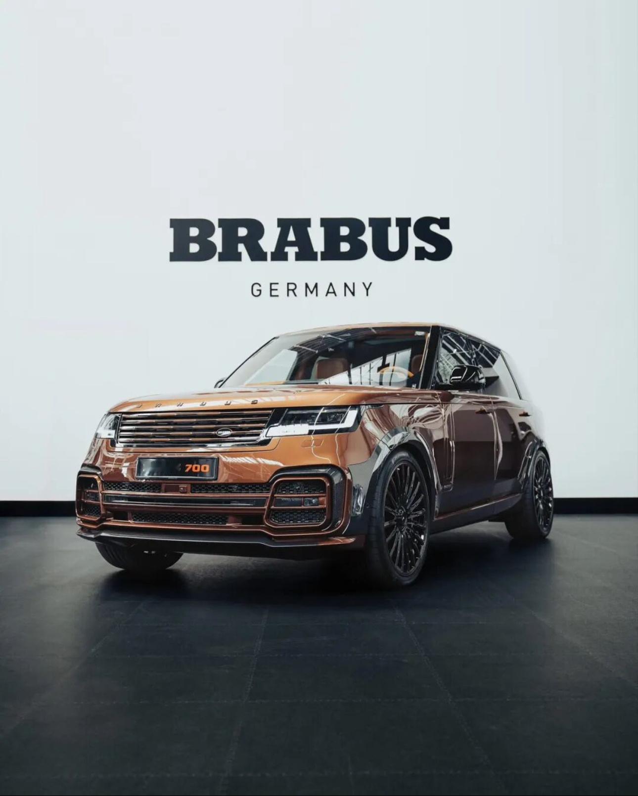 豪车超跑[超话]  路虎揽胜改装｜Brabus 700！ ​​​