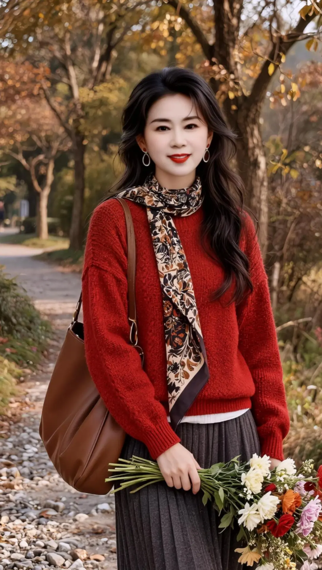 AI秋日森系照 随变ai随便玩