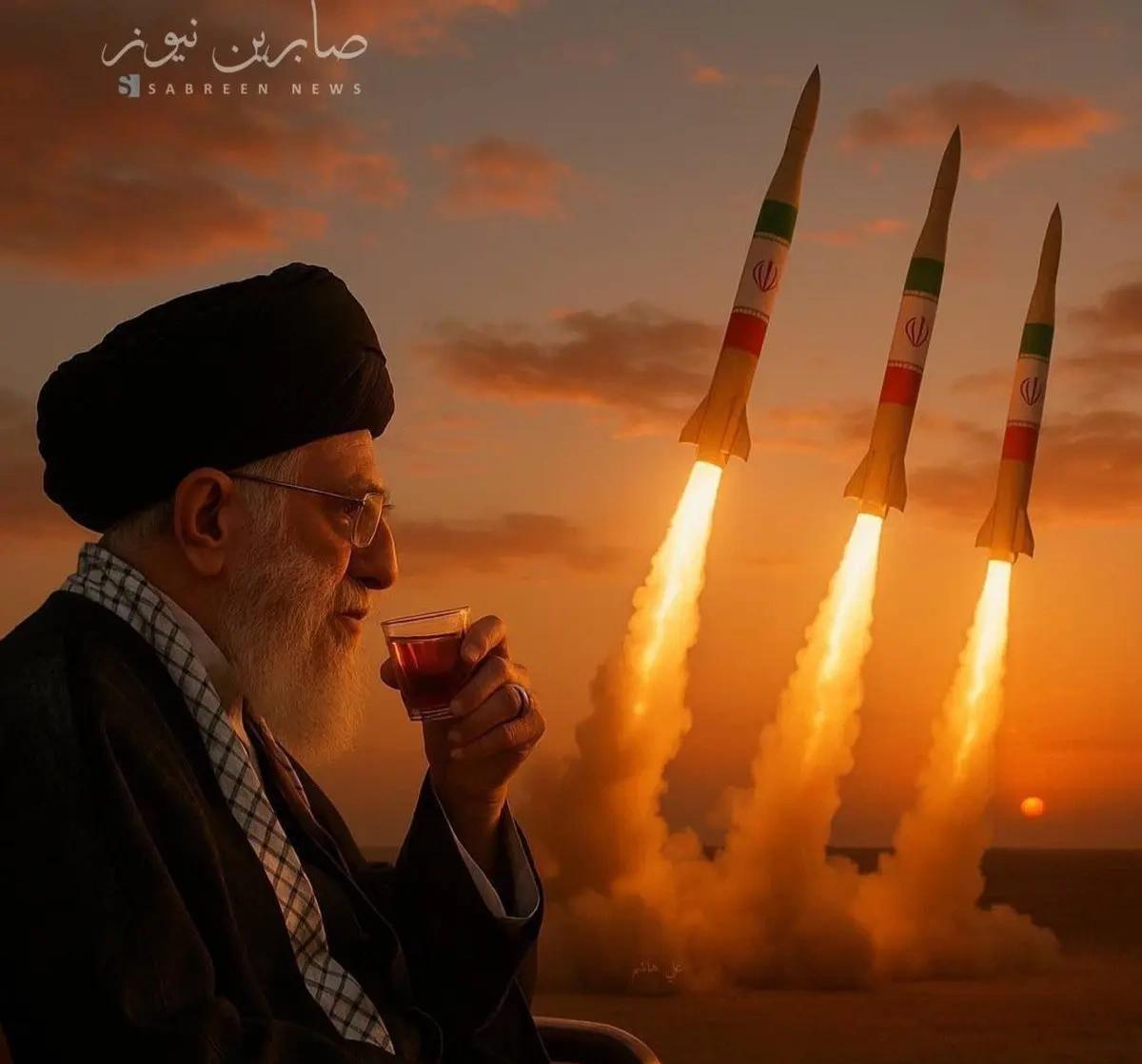 伊朗官方发布的，标题是该喝下午茶了！老哈喝着茶，很有底气！心里想，有退路了！俄罗