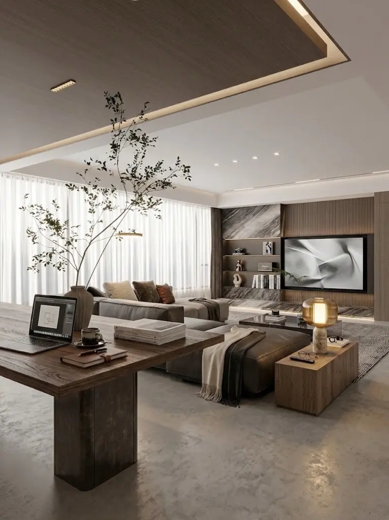 成都148㎡意式极简：质感与温度的平衡。📍项目坐标： 成都天府新区 ...