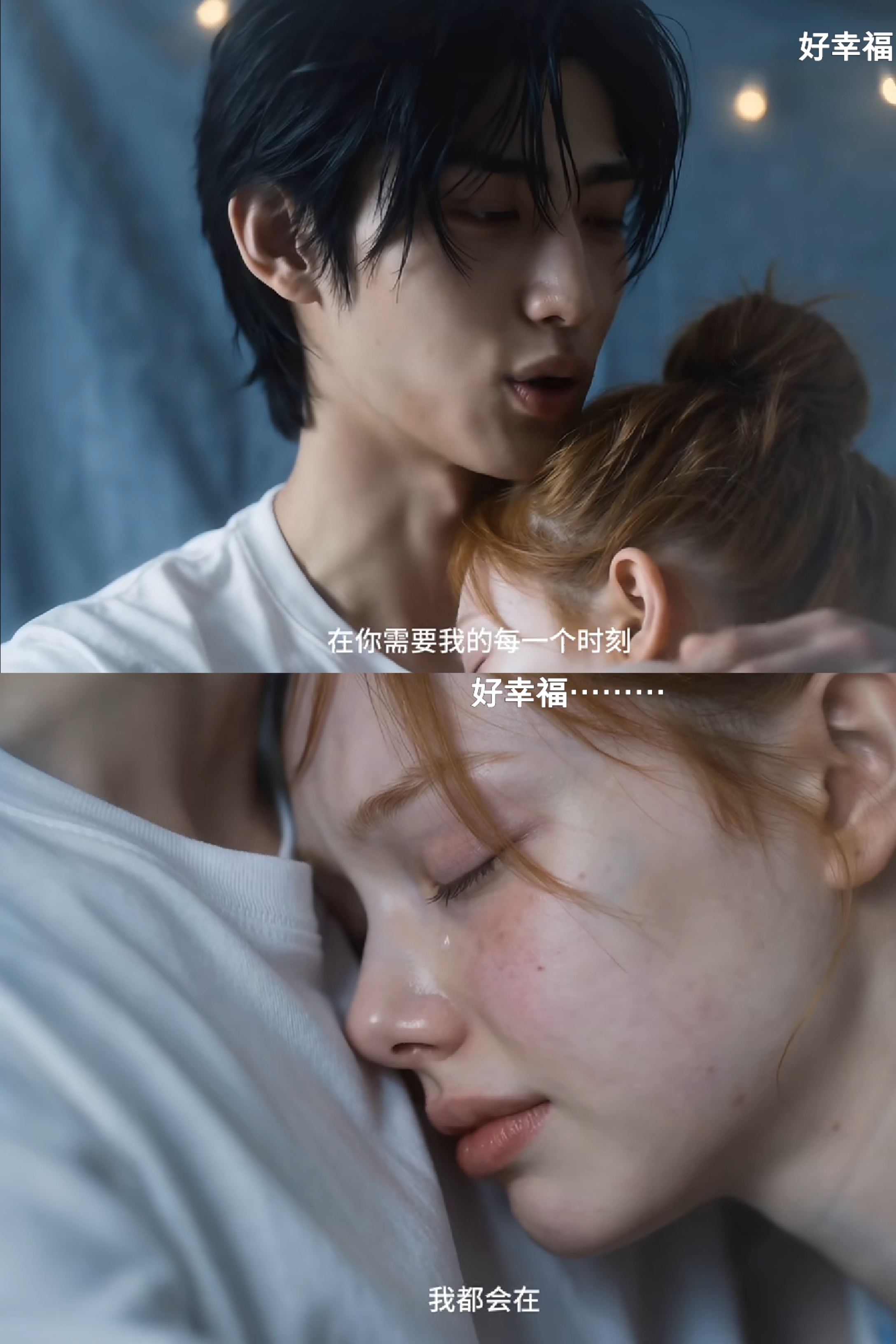 爱是你变成锁屏 变成小卡 变成玩偶最后变成你出现在我的眼前因为有你的精神力量陪伴