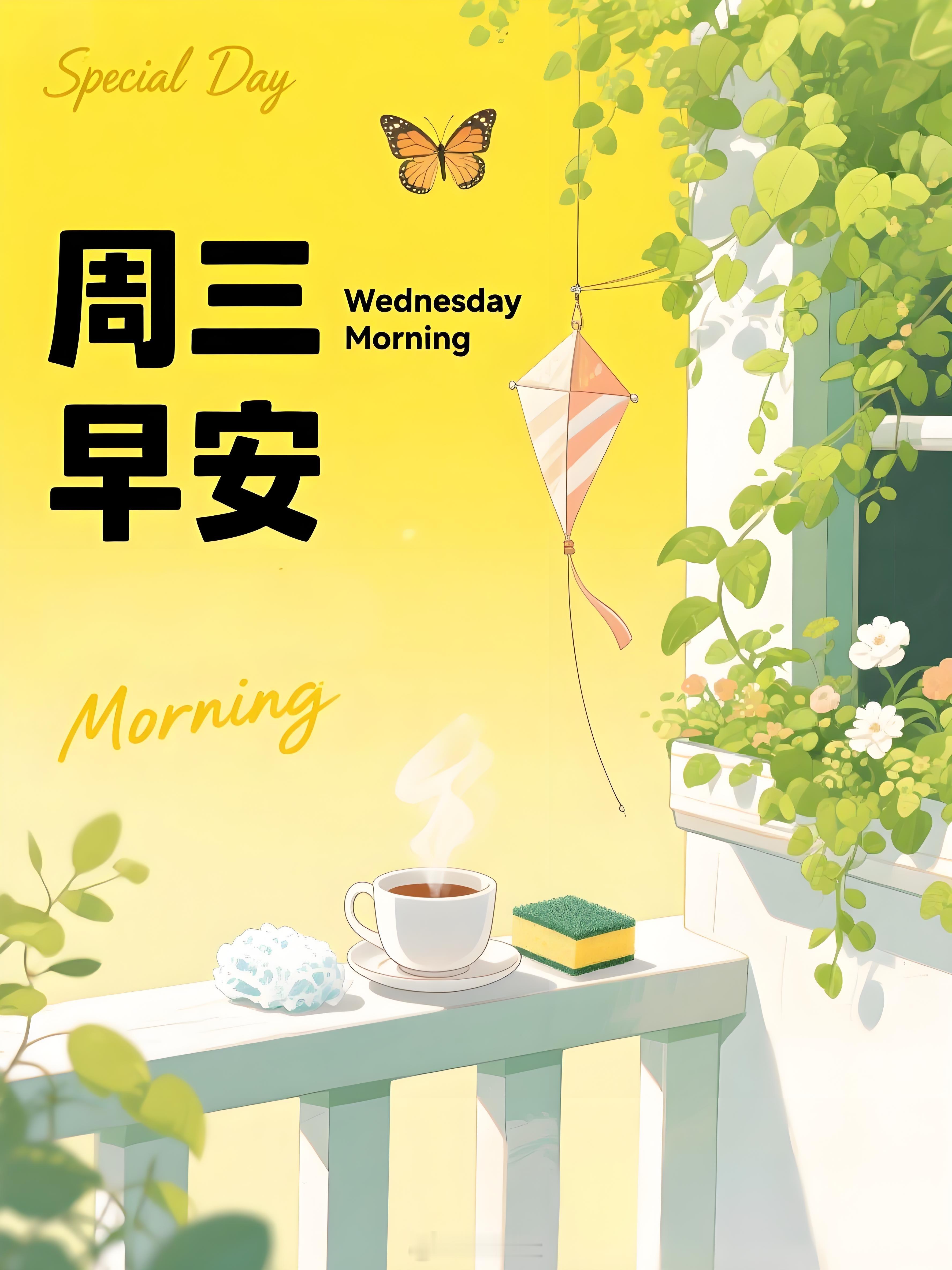 每天叫醒我的不是梦想，而是闹钟⏰起床咯！ 