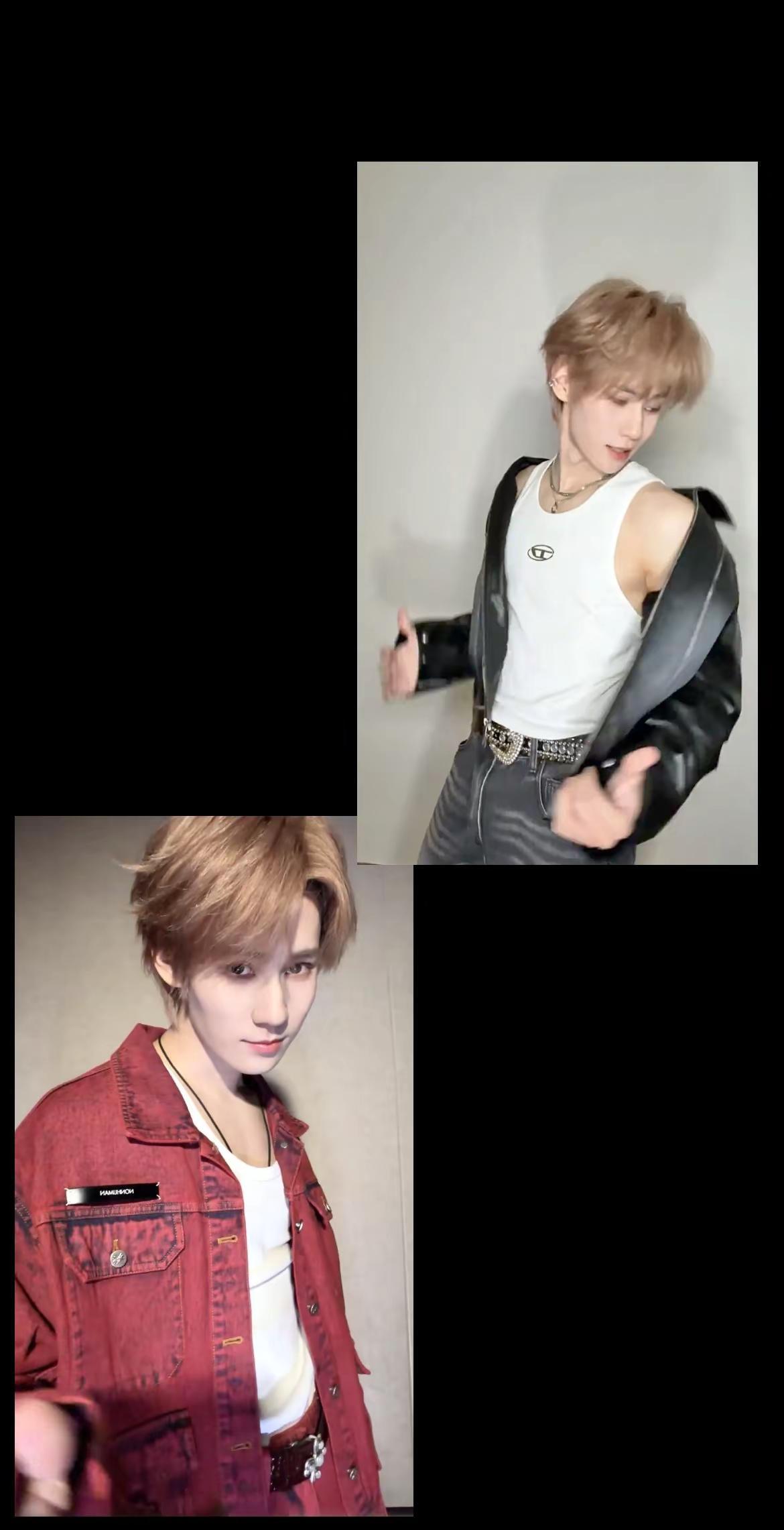 男神这两套衣服多拍！！