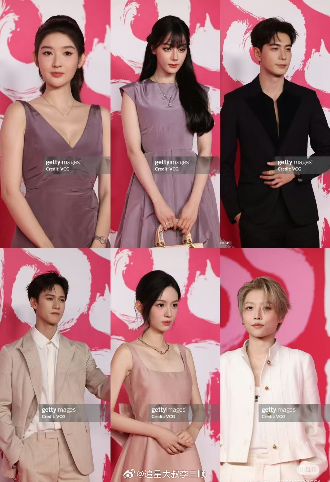迪奥活动艺人G社生图🈶迪丽热巴、王玉雯、陈星旭、李昀锐、周也、刘雨昕 ​​​