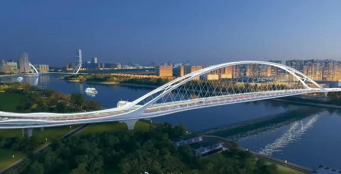 江心洲独立通道，夹江之上的新风景 ​​​