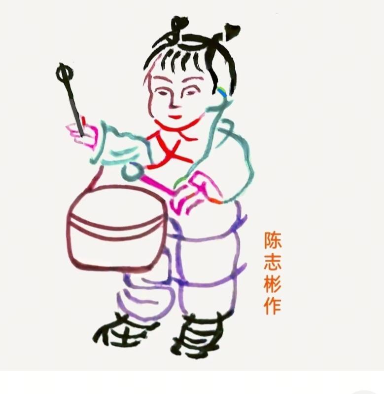 图中画面.它隐藏着几个字。有点难度。你能看出来吗？猜猜看吧！
