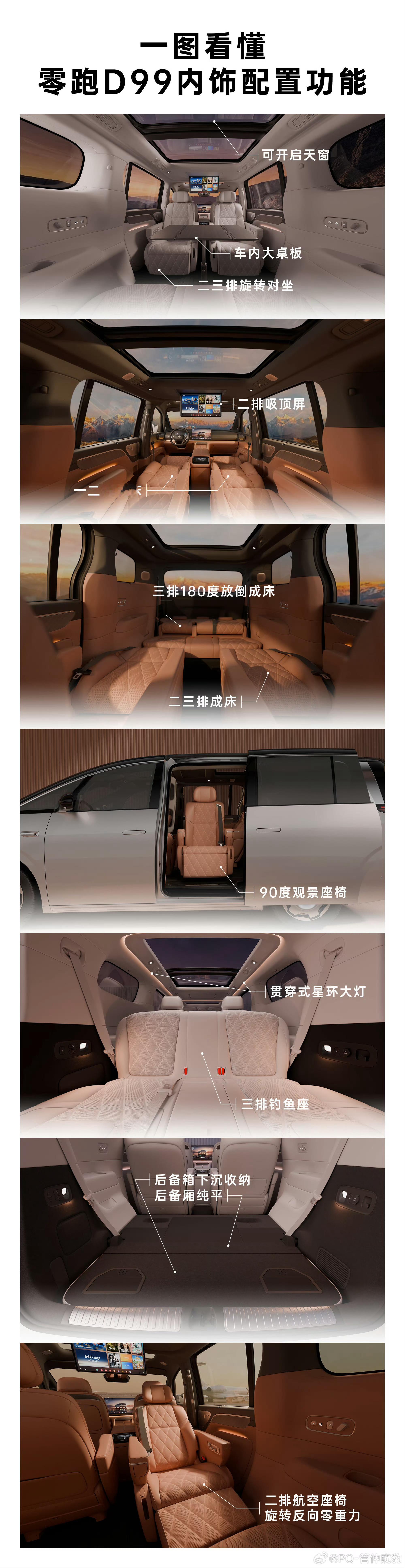 今晚零跑D99正式上市，预订30万以内MPV性价比之王，来有奖竞猜个价格？