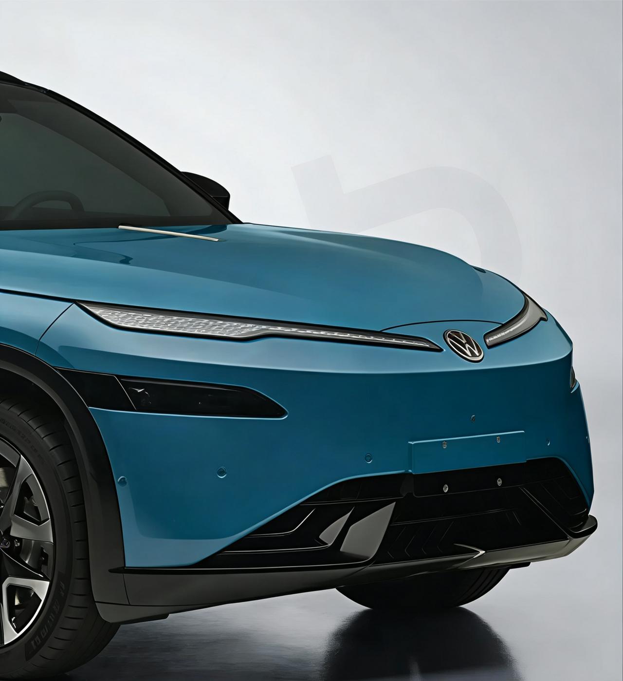 这么改改与众08的前脸呢。​这样车头就显得没有那么尖了。