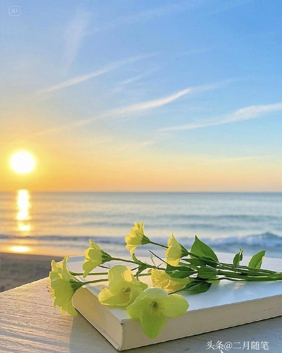 人这一生，
总是害怕受伤、害怕失望。
于是把心关得紧紧的。
可真正的成长，
从来