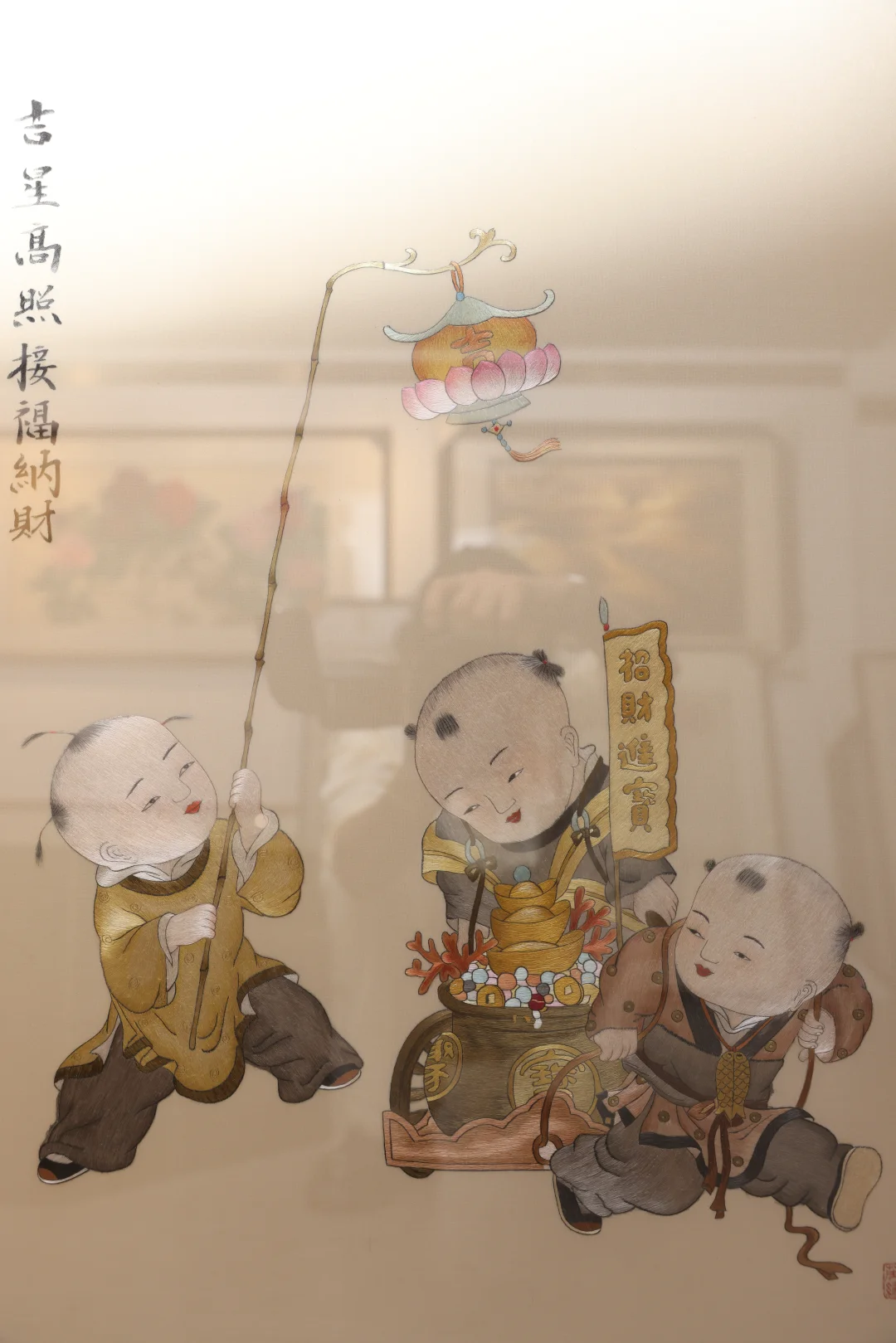 绣出来的，太可爱了叭！