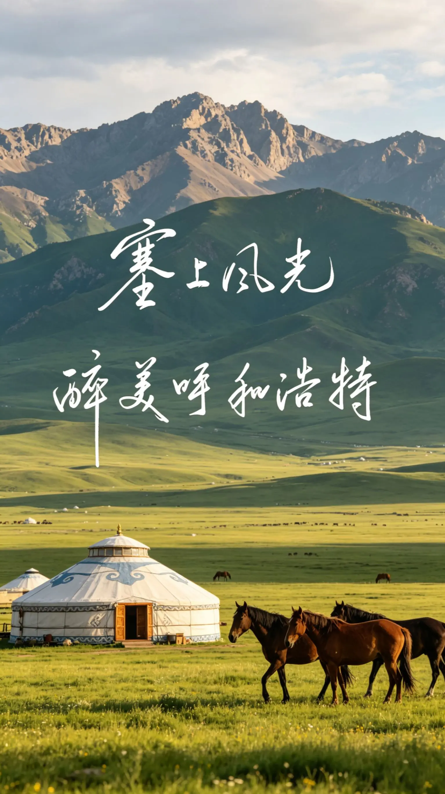 我为呼和浩特写口号！
