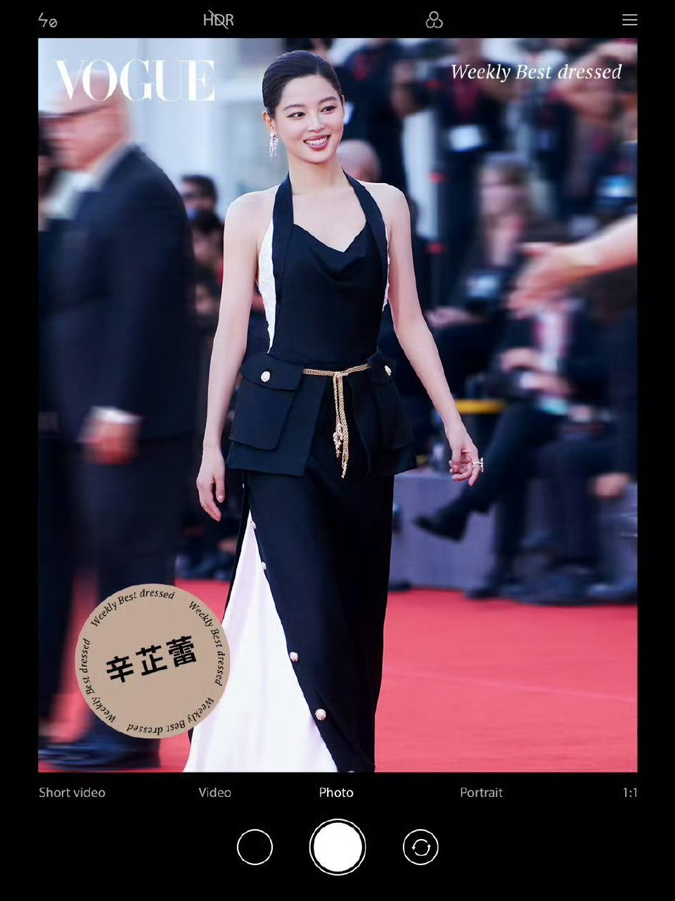 辛芷蕾vogue连登 辛芷蕾在vogue20周年金九群封之后再连上银十单封当时表
