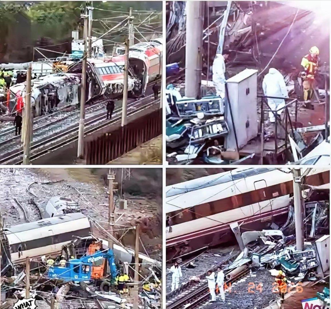 西班牙高铁相撞致45死百余人伤，一贯追根究底的西方媒体集体沉默！ 