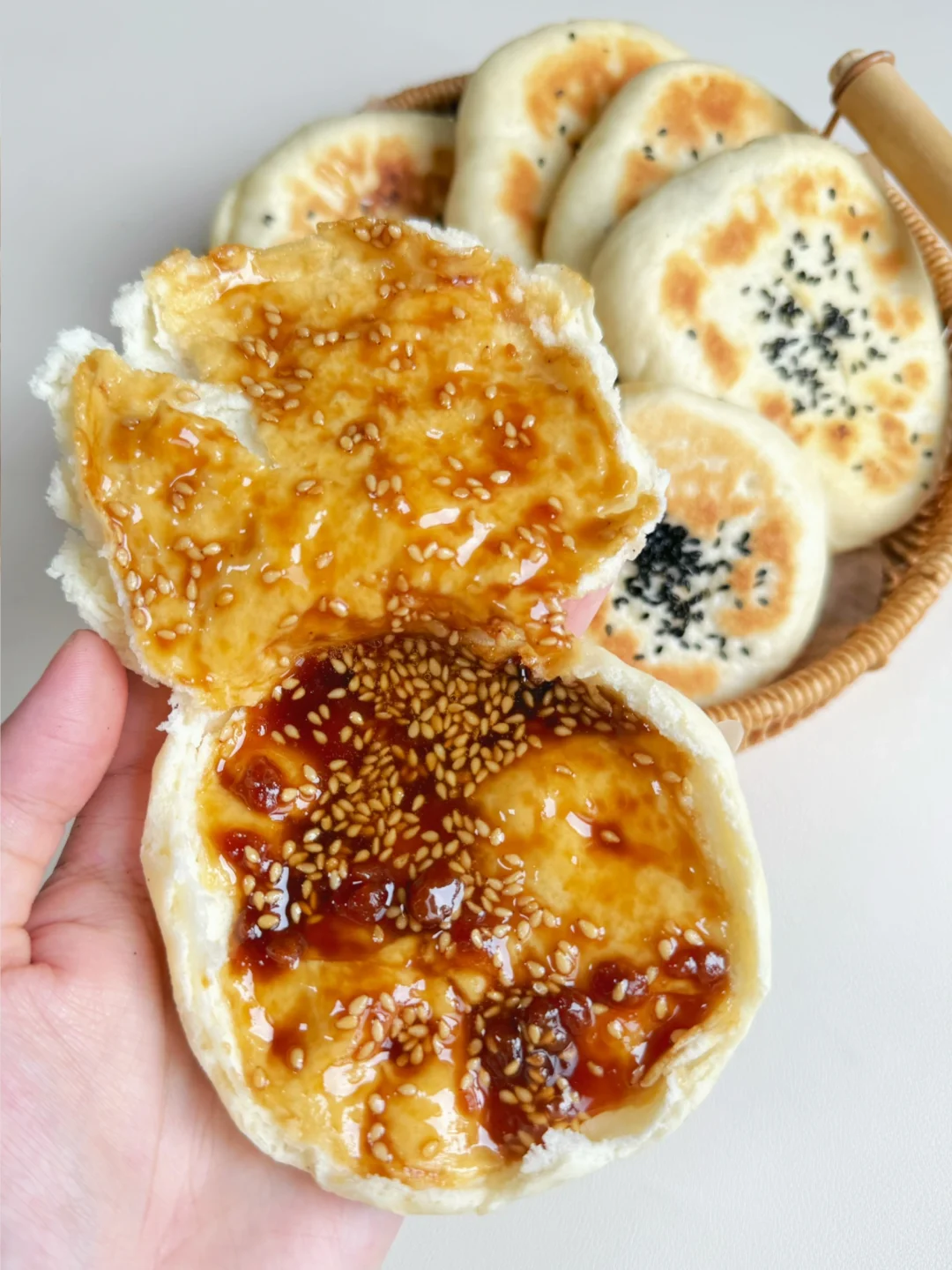 征服全家的发面红糖饼｜简单巨好吃‼️‼️‼️