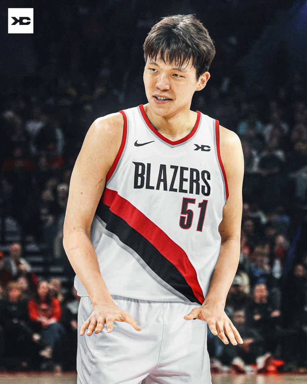 终于可以去美国打球了！青岛小伙子杨瀚森，被开拓者队选中，成为NBA历史上第九位被