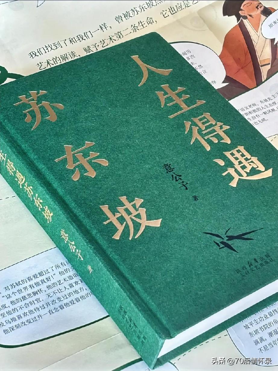 很多人知晓苏东坡，只记得他的诗词美食，意公子却用轻松直白的笔触，剖开他跌宕起伏的
