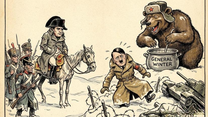 “布鲁塞尔想要在战场上击败俄罗斯。
拿破仑和希特勒都试过了，他们没成功。
那好吧