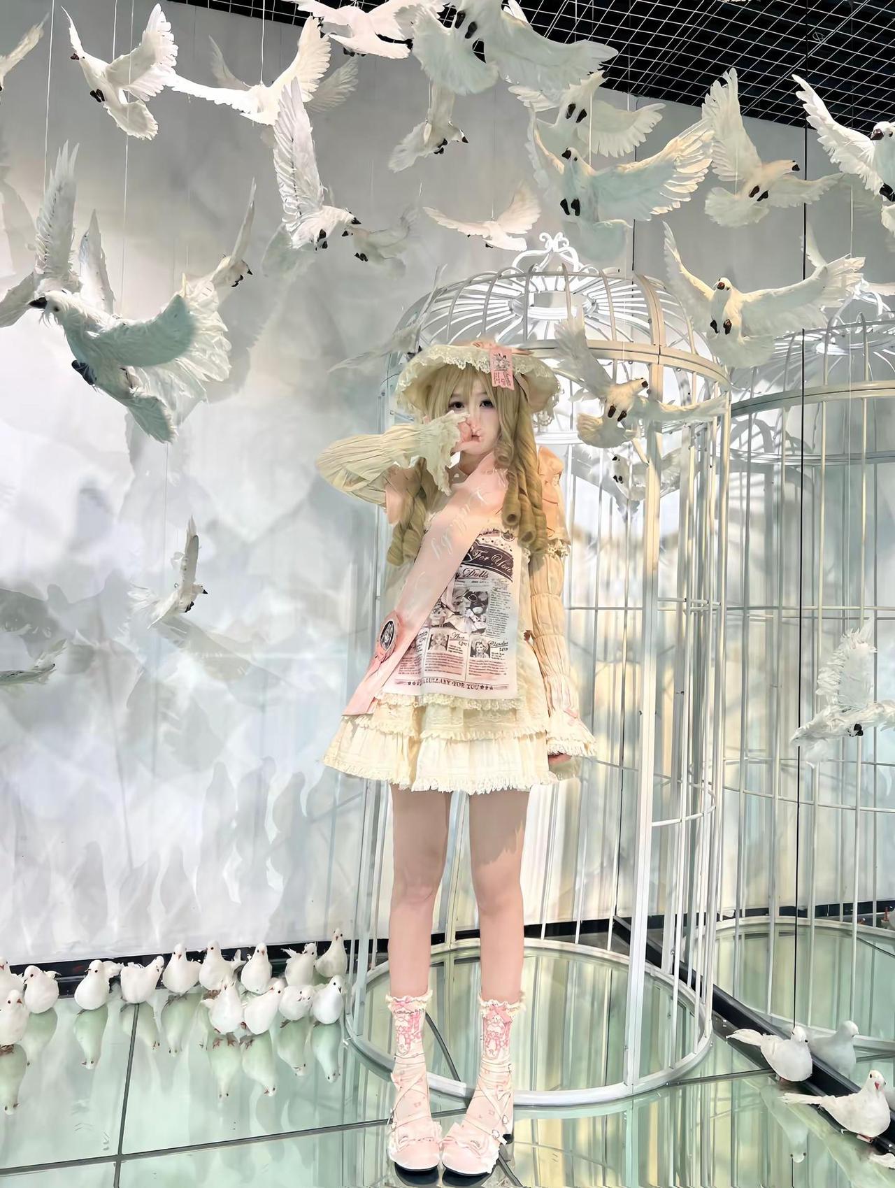 如果人生必须撞一道墙 我希望是古董娃娃墙。古董娃娃墙 lolita lolita