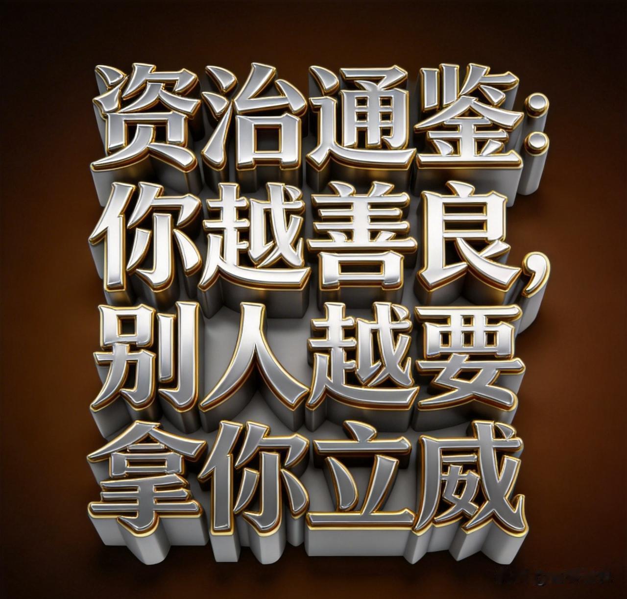 《资治通鉴》一个人性真相：你越善良，别人越要拿你立威

我以前有个同事，人特别好