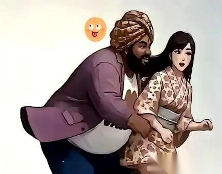 网上所有人都在盯着中日，气氛紧绷。
结果一个印度网友，从八竿子打不着的地方冒了出