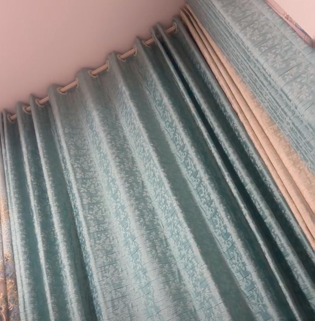 过年你们窗帘洗了没