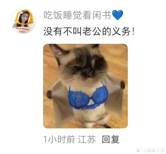 是谁？怪讲究的，还蓝色