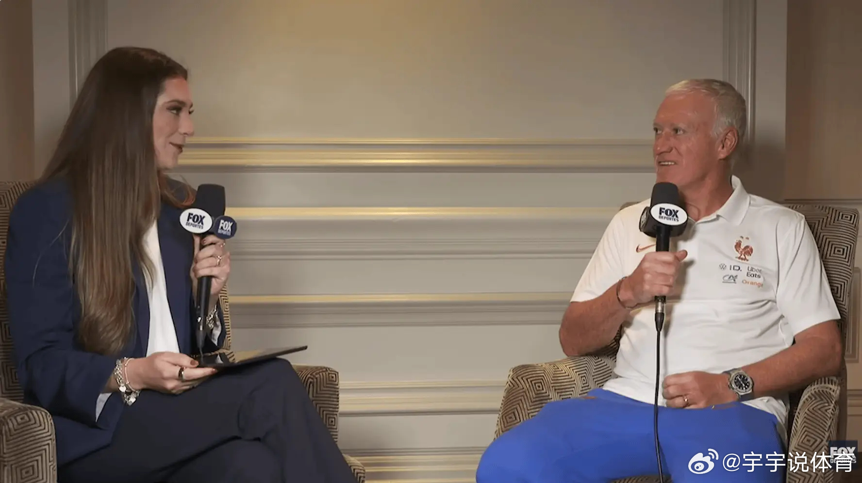 德尚：足球界没有比世界杯更重要的；巴佩会像梅罗一样闪耀 