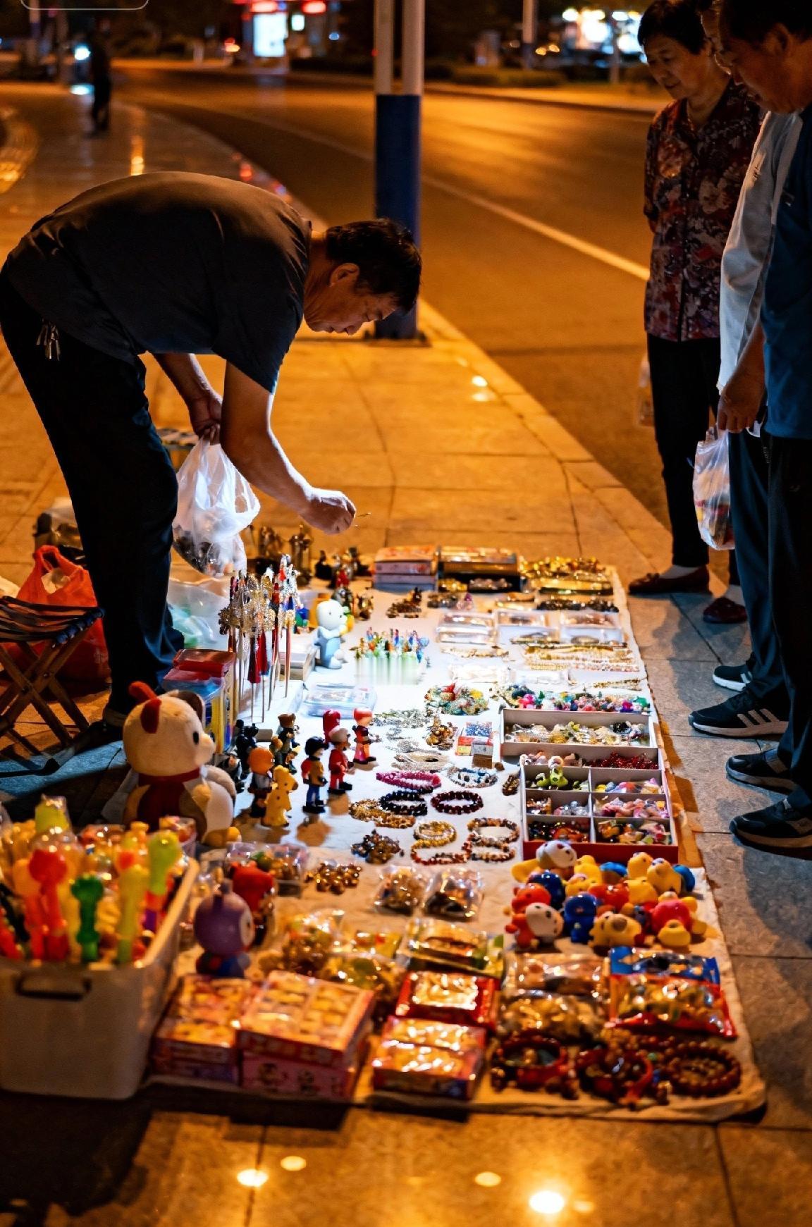 走投无路？
走投无路是到绝境才是这样说的吧？
还能“摆地摊”
这怎么可能叫“走投