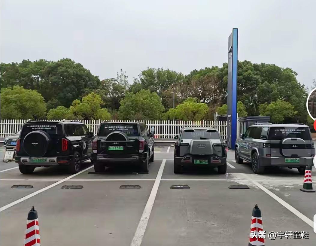 方程豹家族集体“炸场”！这真的是个个颜值派啊！豹5、豹8、钛7、钛3这4款车随便