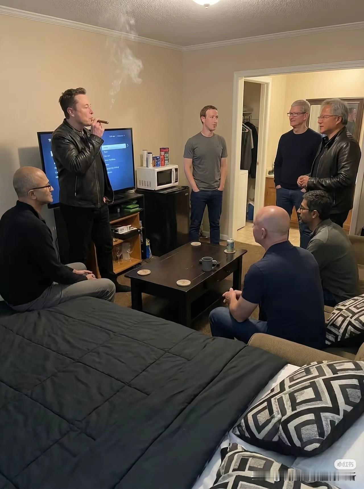 马斯克终于挤进来了美国顶级大佬俱乐部