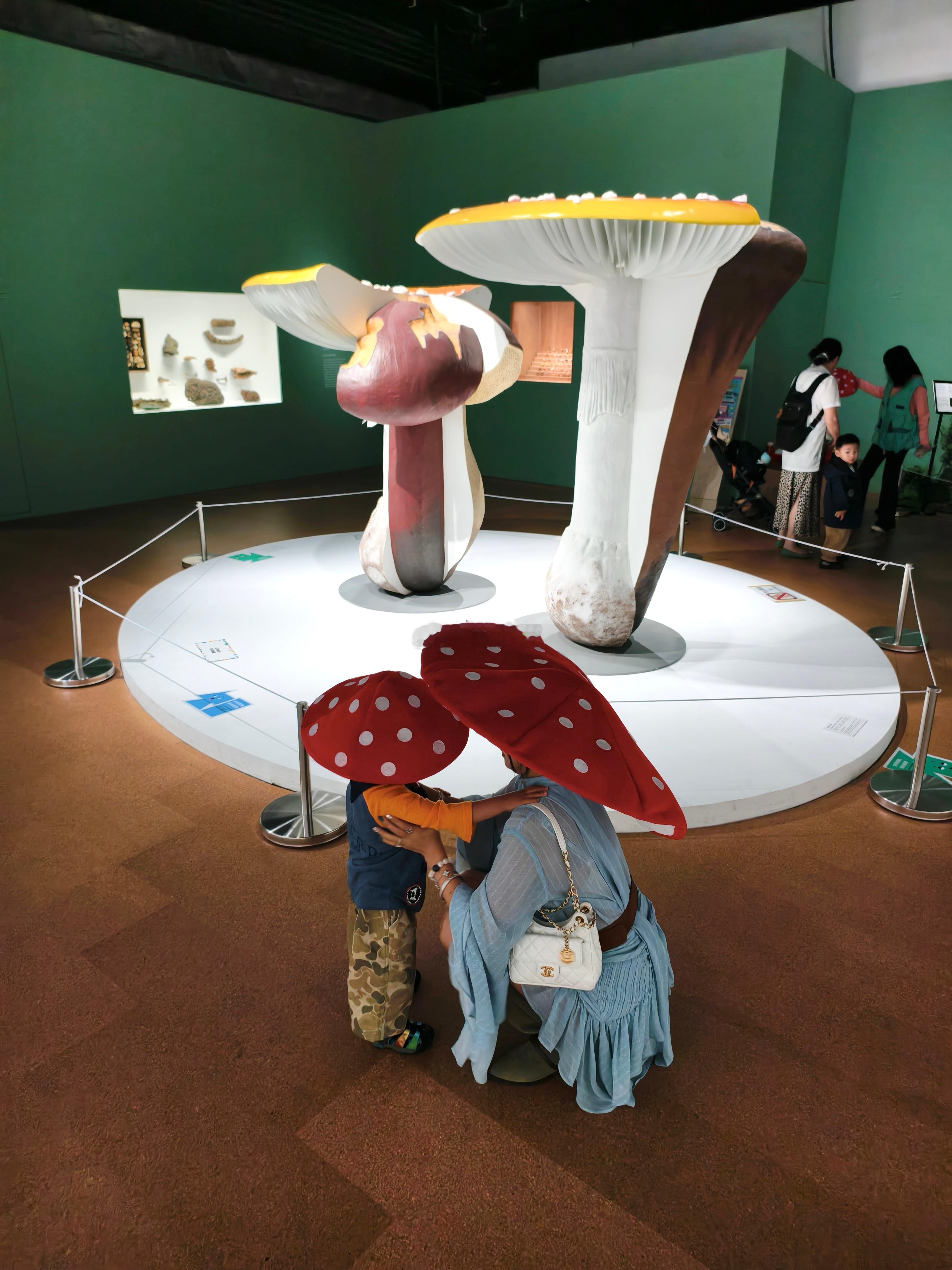 看展之妈妈我们一起扮小蘑菇好吗🍄 上海