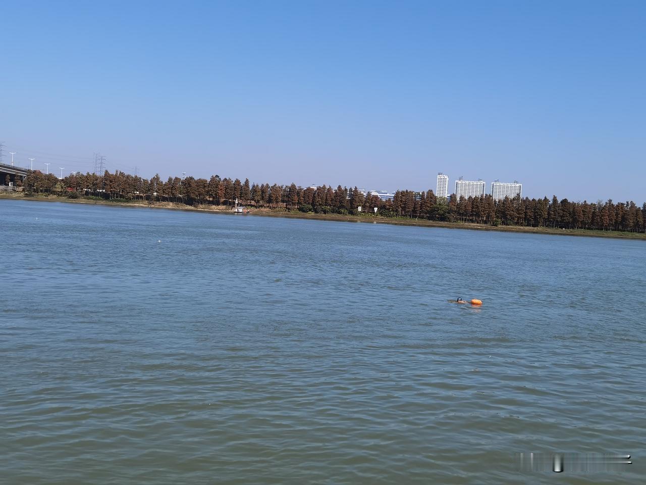 今天休息，很晚才起床。弄好早餐吃了休息会去户外冬泳，已经是9点多钟了，这个时间段