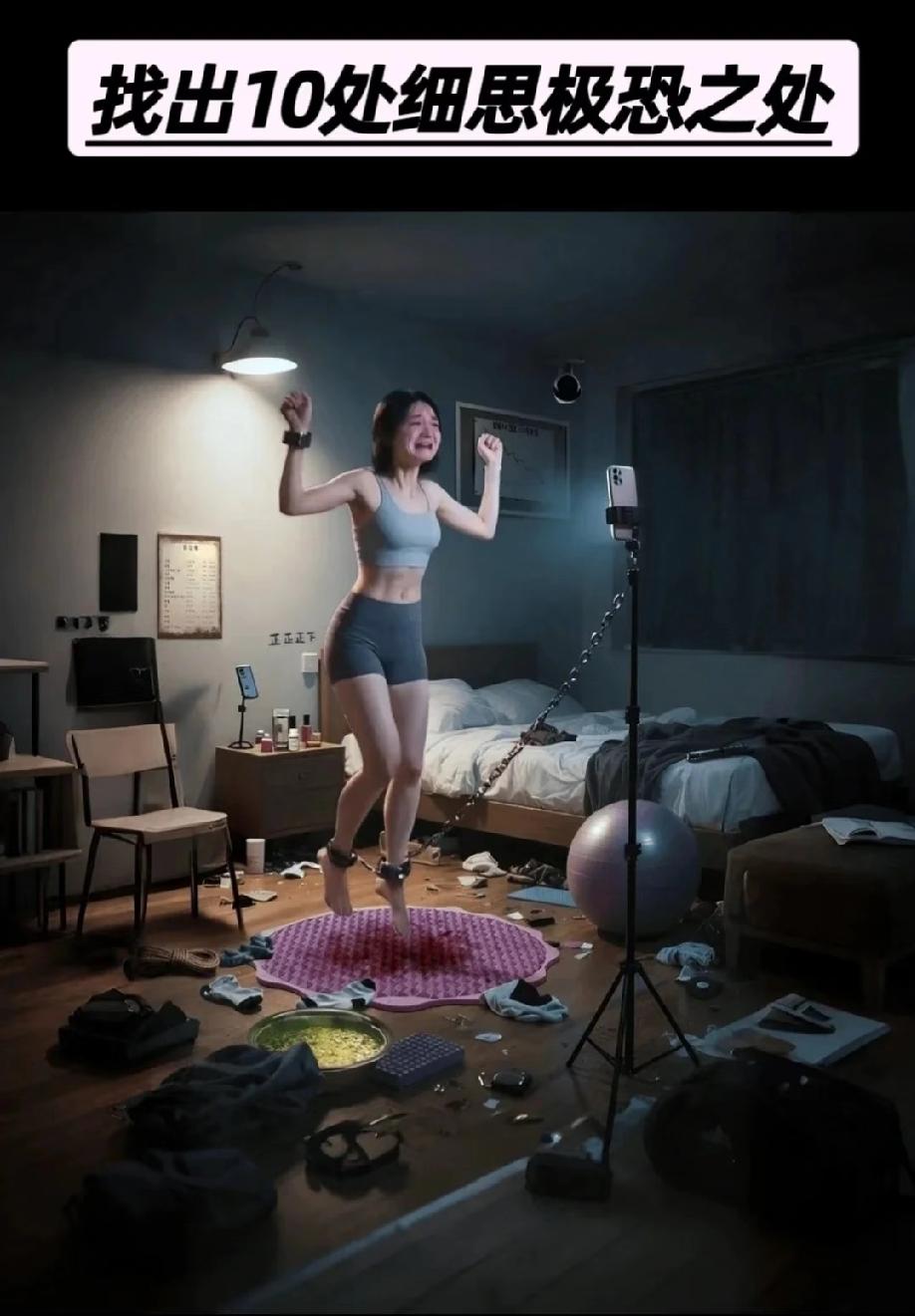 细思极恐！这张图里藏着10处恐怖细节，能找出5处的都是大神，评论区说说你看到了啥