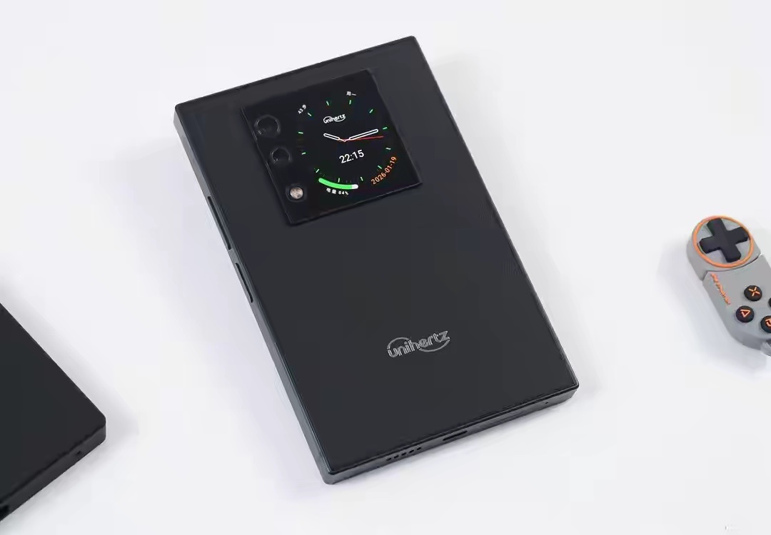 国产4.5英寸“双屏手机”评测：512GB，实体键盘，支持红外遥控 