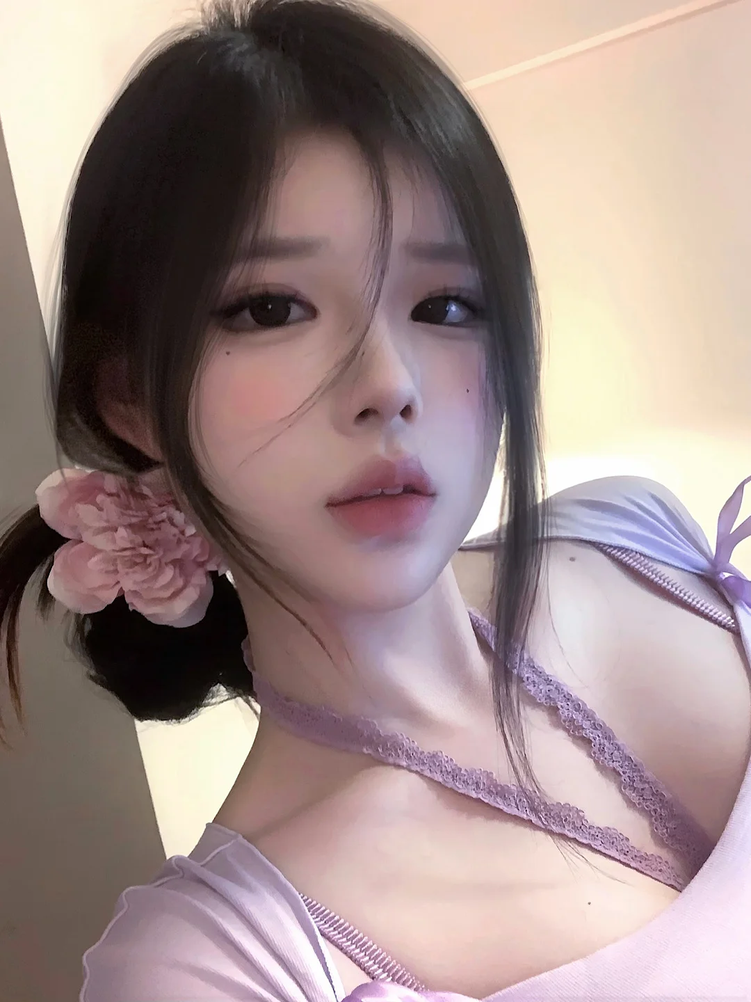 妹妹说紫色很有韵味