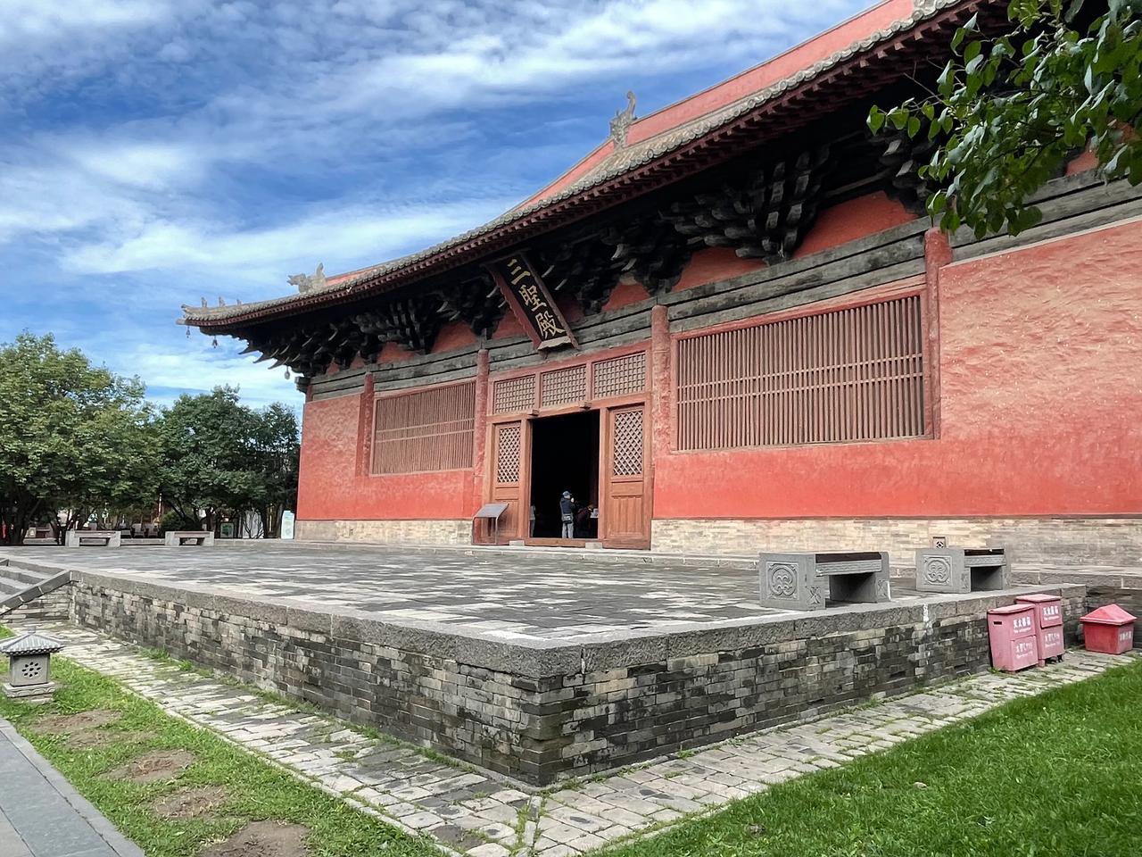 大同之旅（3）善化寺：从大同南城门下来，对过就是善化寺！善化寺为中国仅存八大辽构
