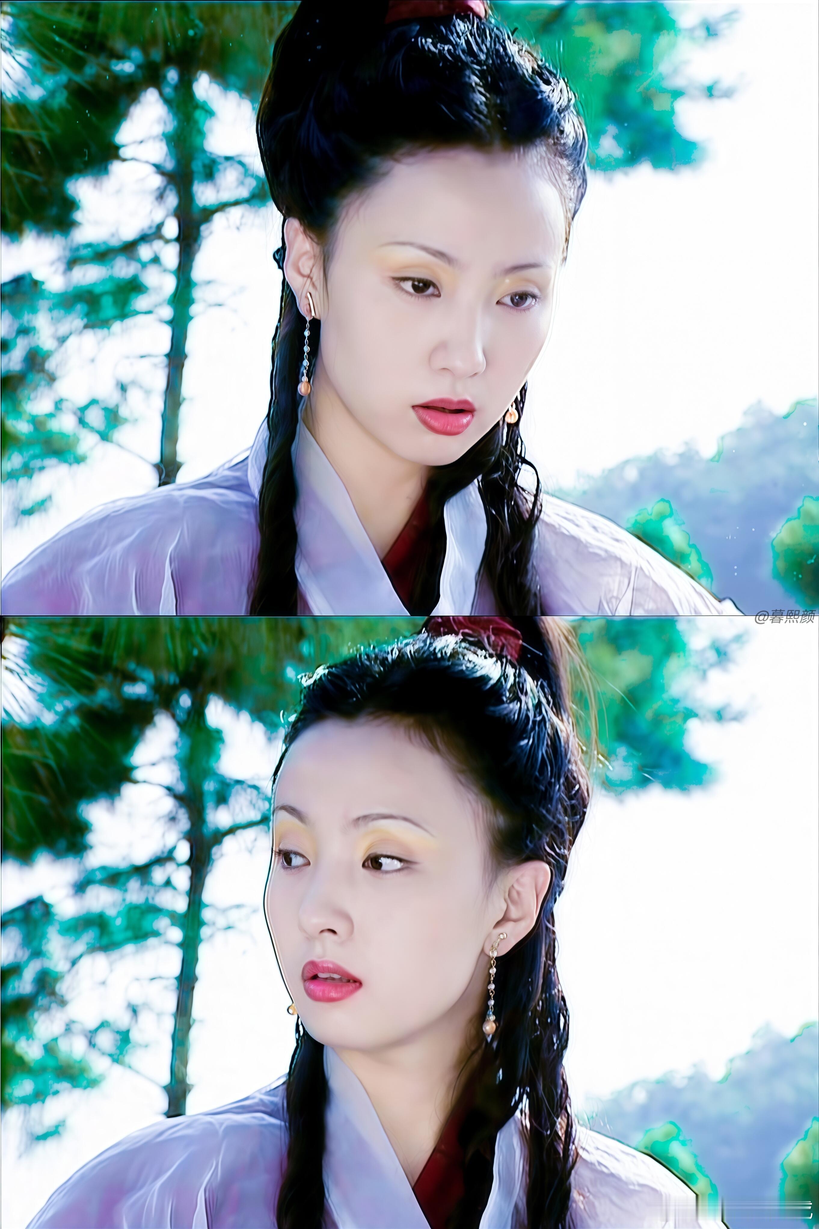 她这是单还是双啊。感觉像大双，但是又像古力娜扎那样的眼窝凹陷，其实是单。陶虹 