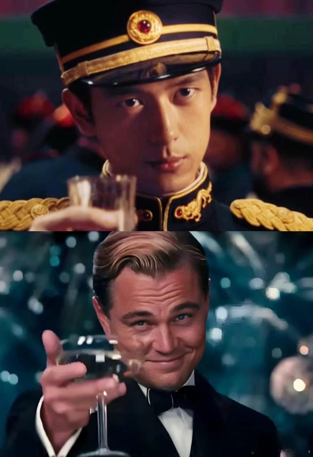 李现新剧举杯名场面太权威了 被李现的举杯戏惊艳到！酒液晃动间，他眼神里的自信与野