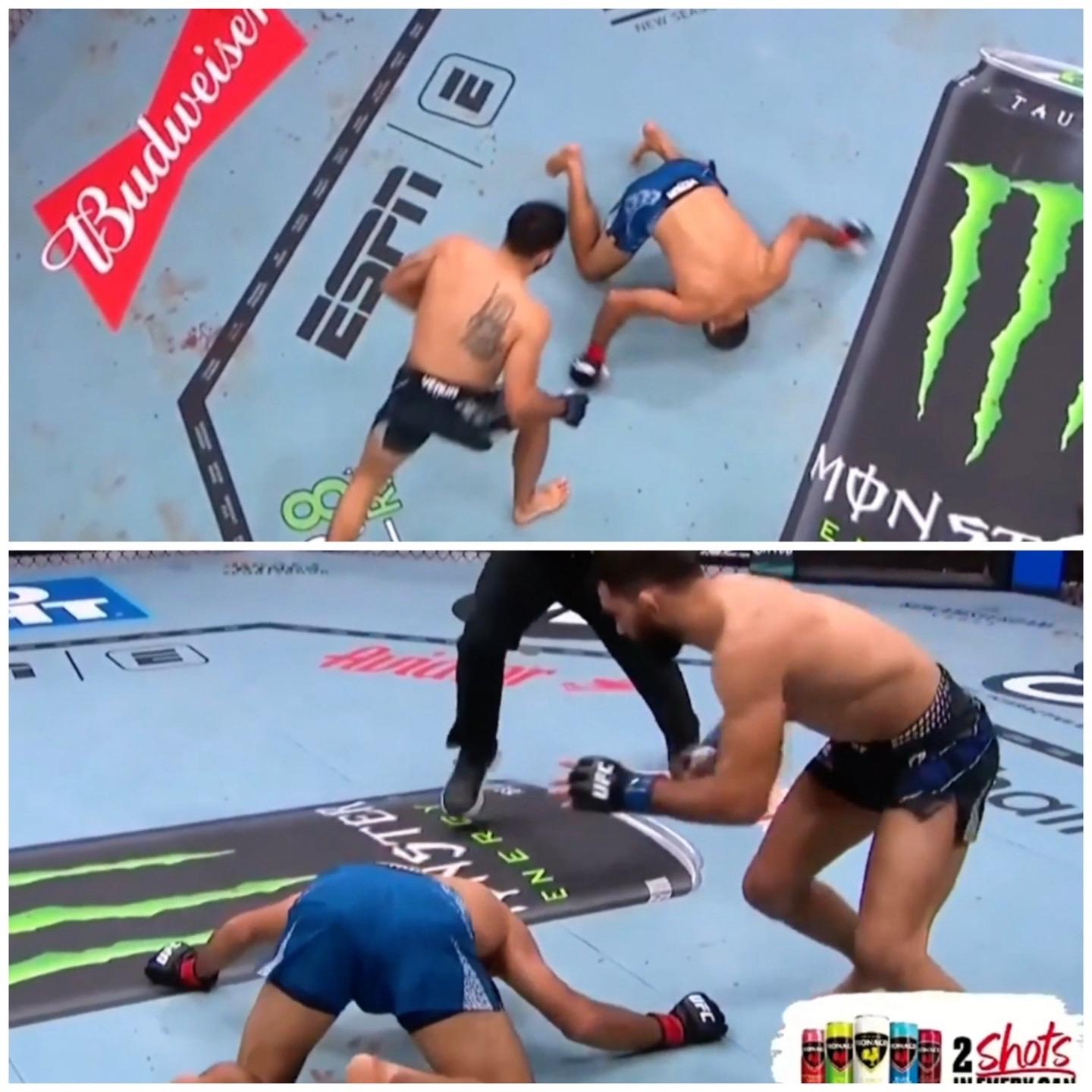 法国辅警第一回合KO“前dy冠军🏆”大流士！