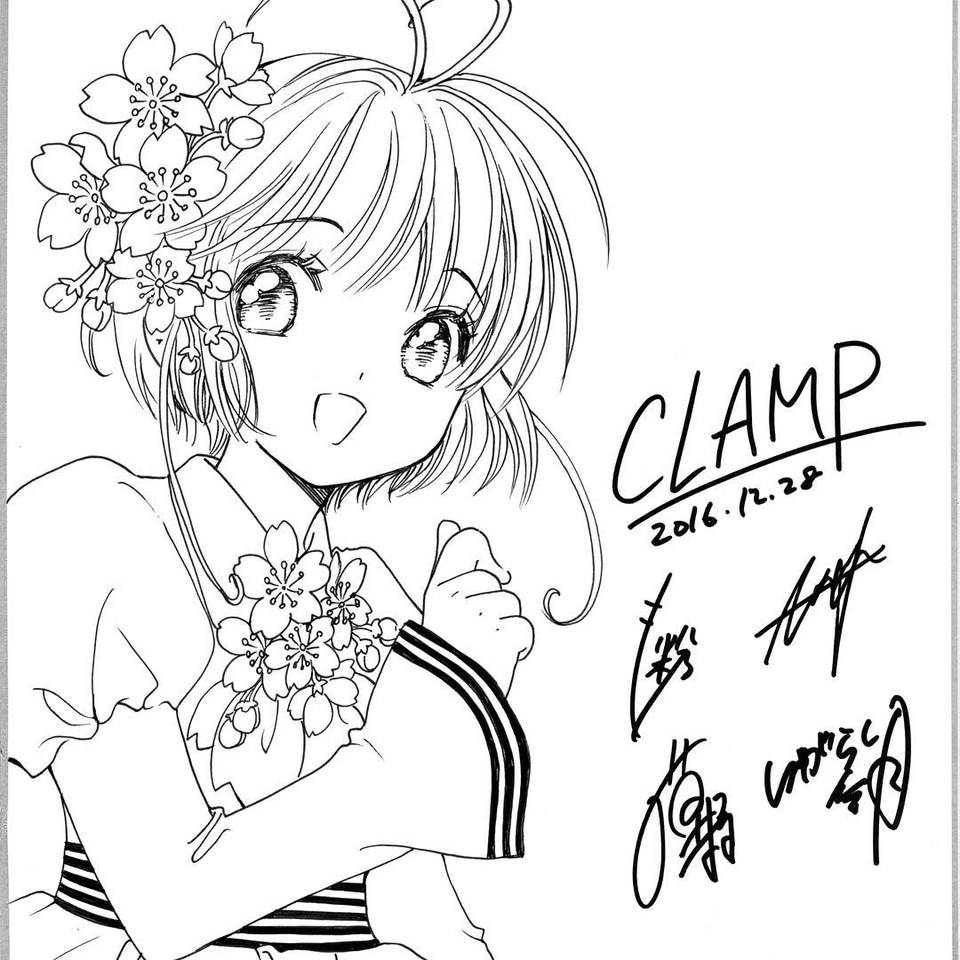 CLAMP签绘原画合集② 