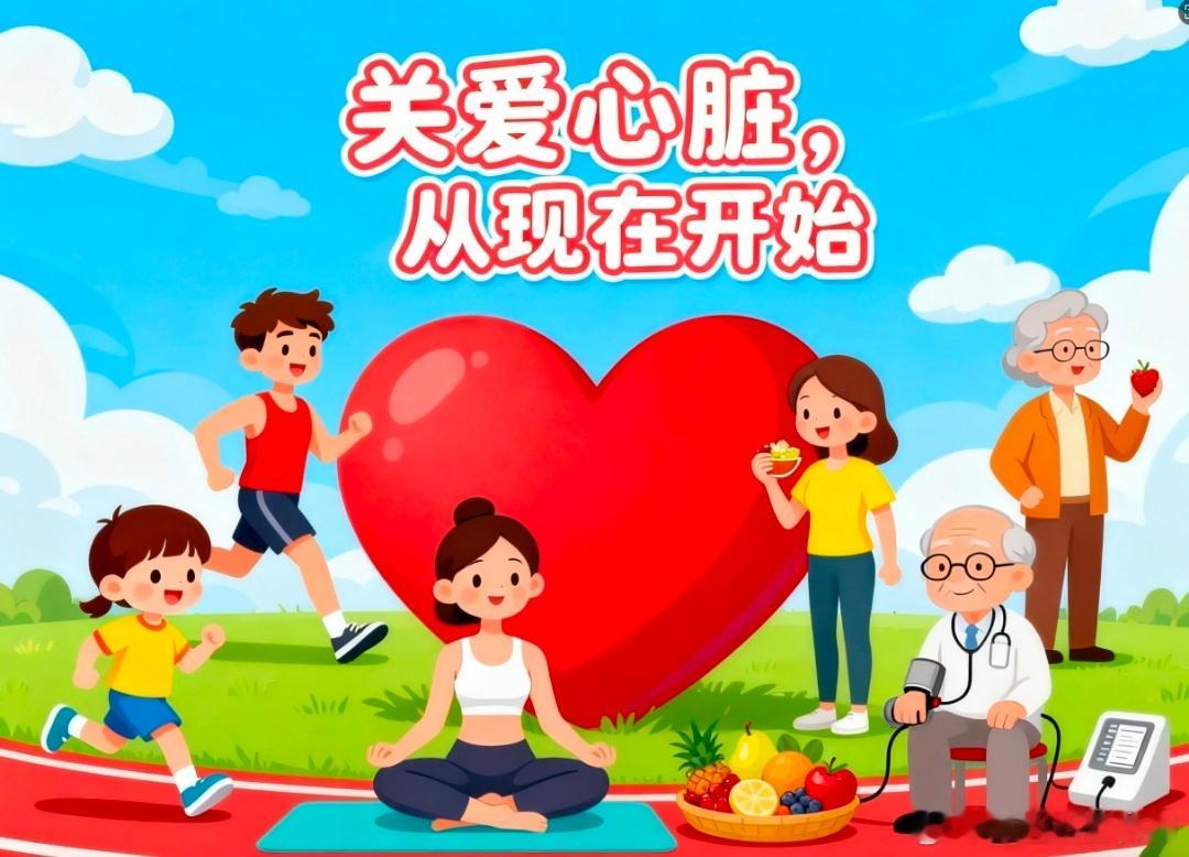 世界心脏日｜年轻人别透支心脏❤️很多人以为心脏病是中老年的病，但熬夜、压力、久坐