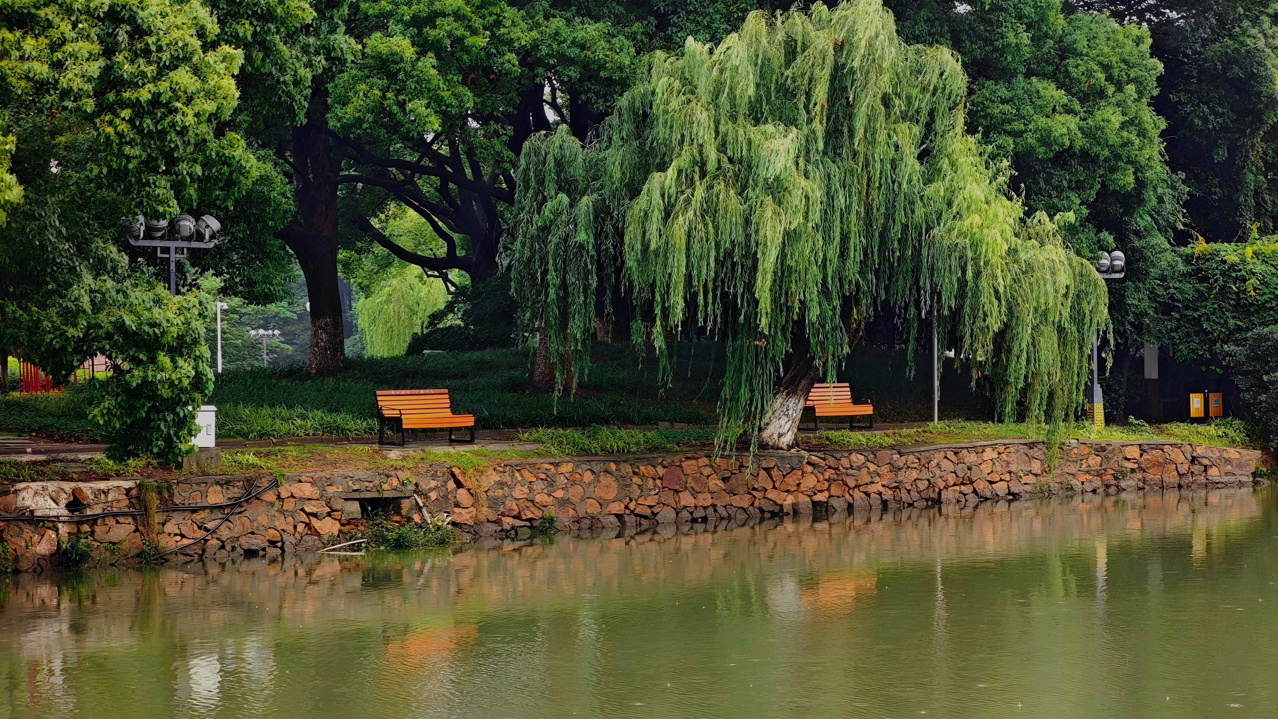 晴南湖不如雨南湖 马鞍山·南湖公园