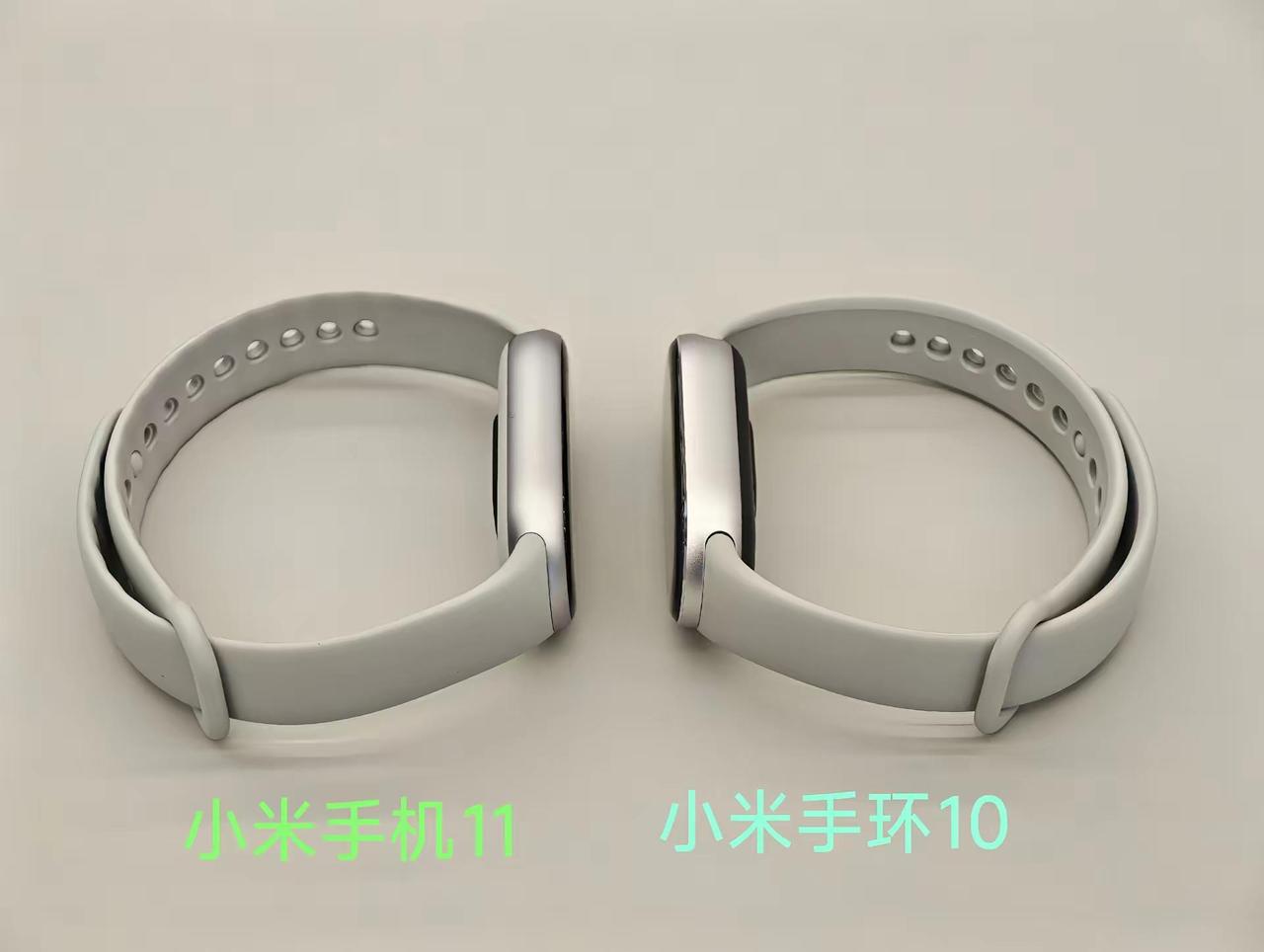 找不同。11 小米手环