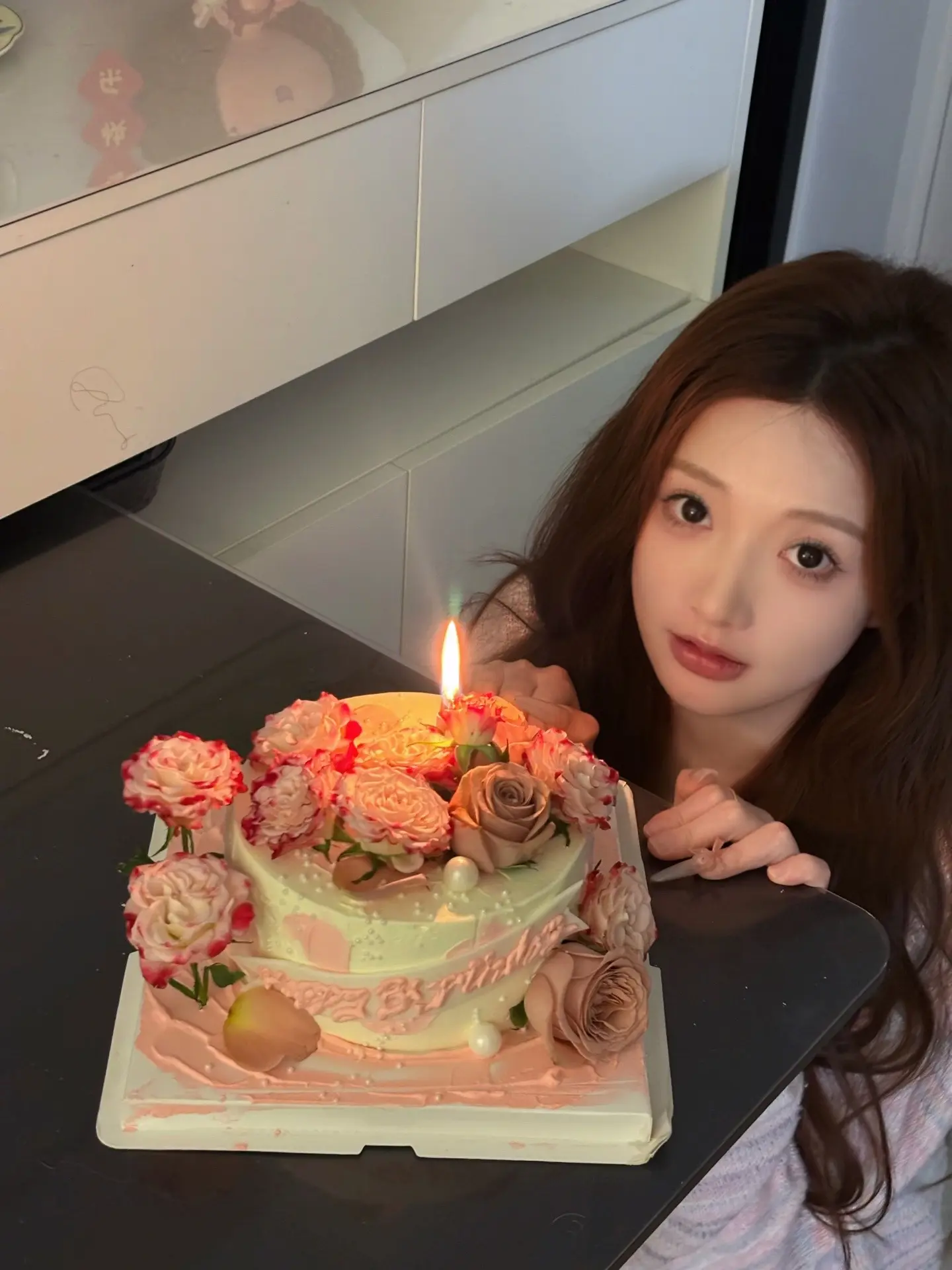 happybirthday 今天不当公主当寿星 甜妹
