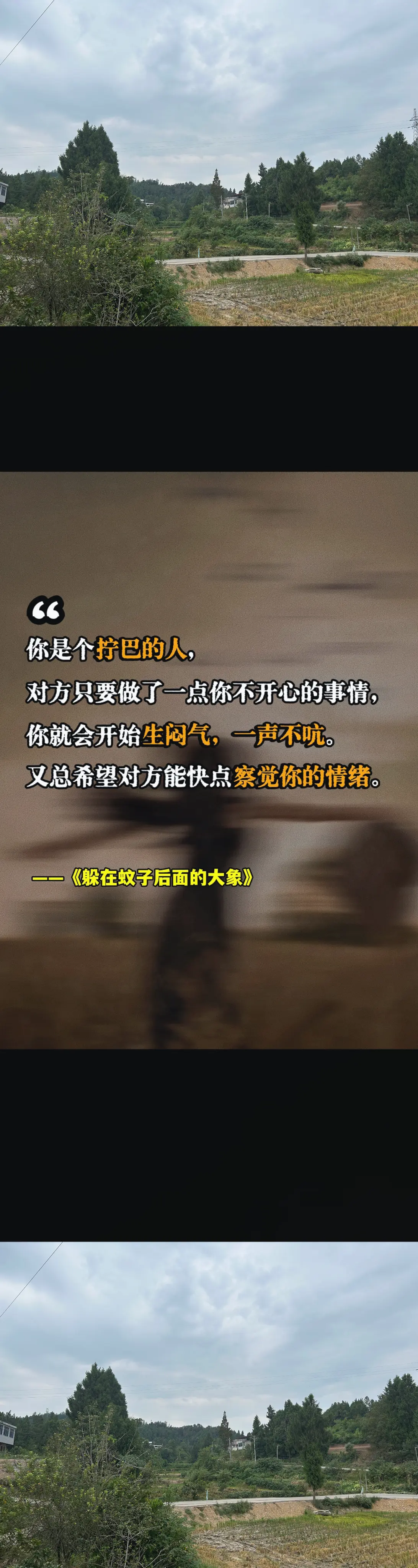 强烈建议拧巴纠结、情绪不稳定的人读一读这本书。真的很实用！有时间责怪内...