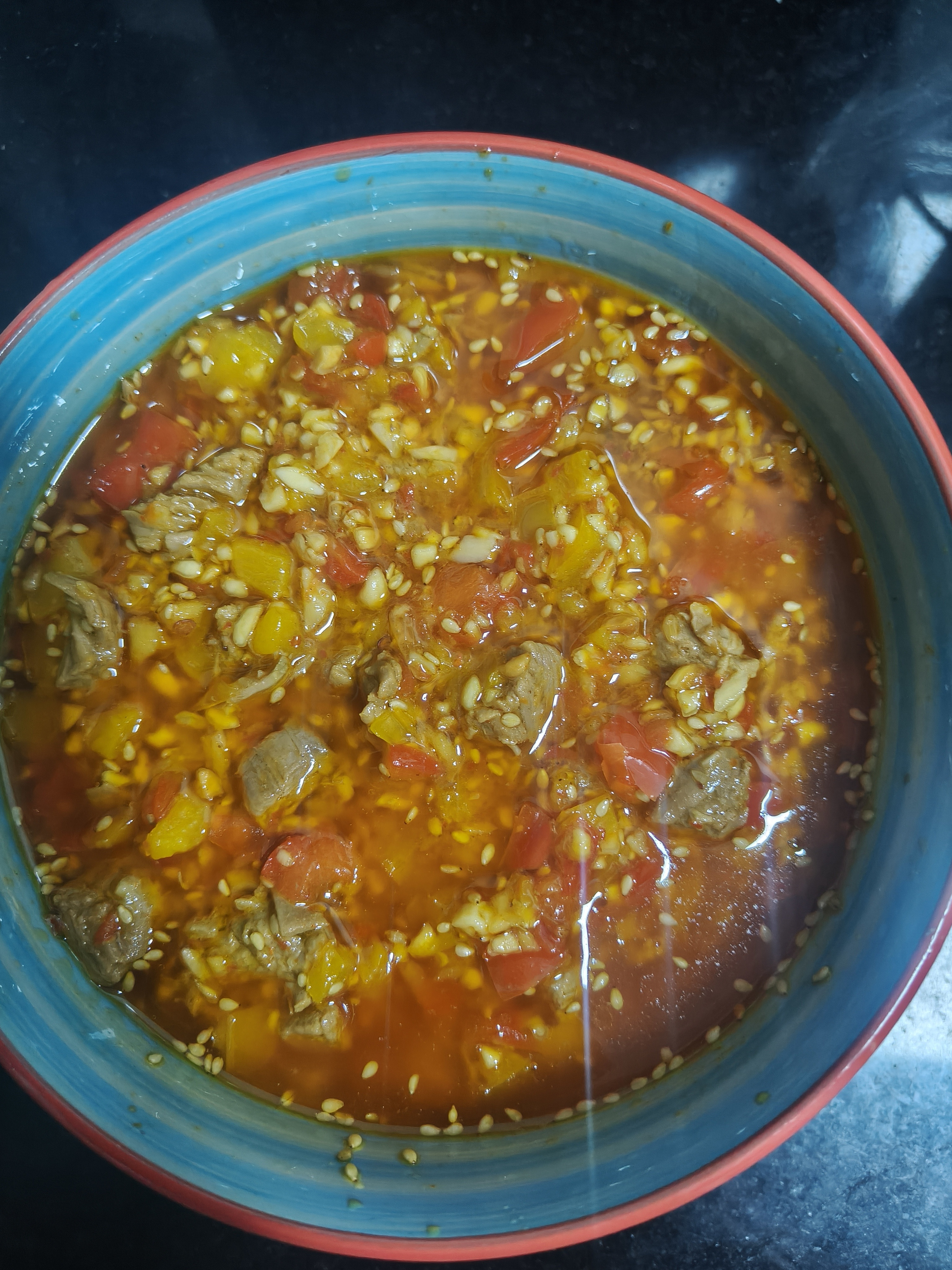 香辣牛肉酱做成功了